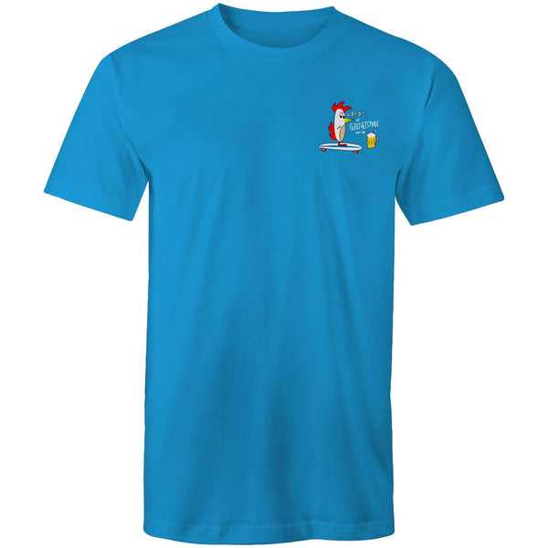 Lords of Grogtown “Skateboard” Colour logo AS Colour Staple - Mens T-Shirt