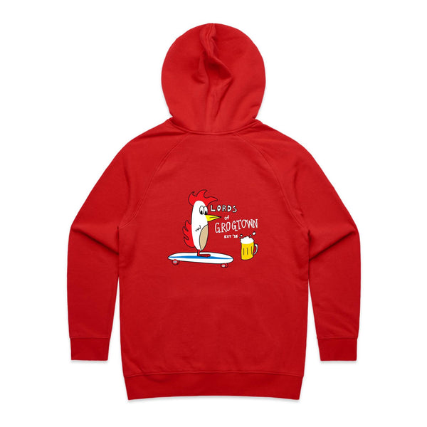 Lords of Grogtown “Skateboard Colour” AS Colour - Women's Supply Hood