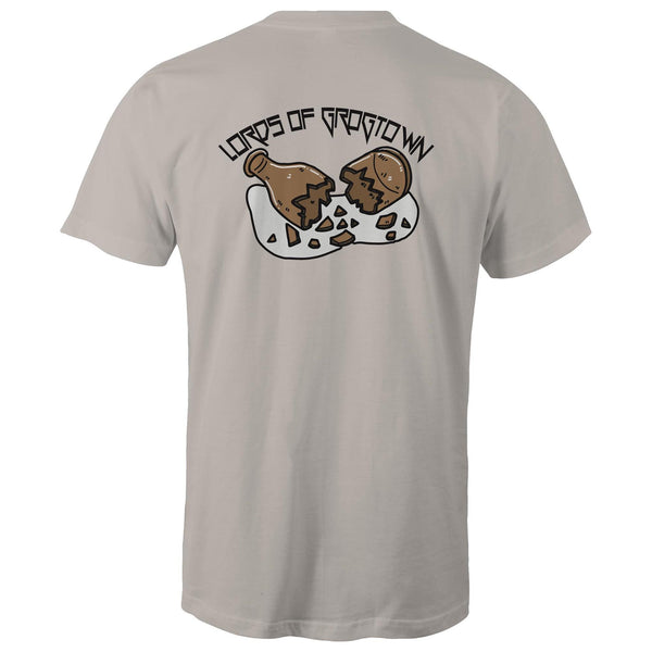 Lords of Grogtown “Bottle” Black logo AS Colour Staple - Mens T-Shirt