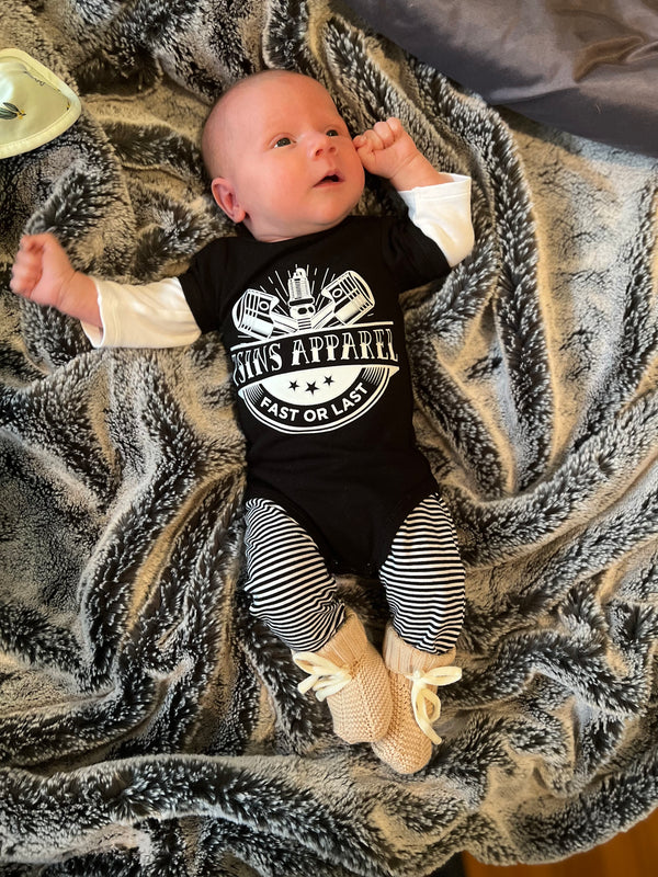 Infant “Fast or Last” One-piece