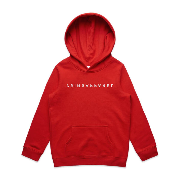 “Flipside” 2 White logo
 - Youth Supply Hood