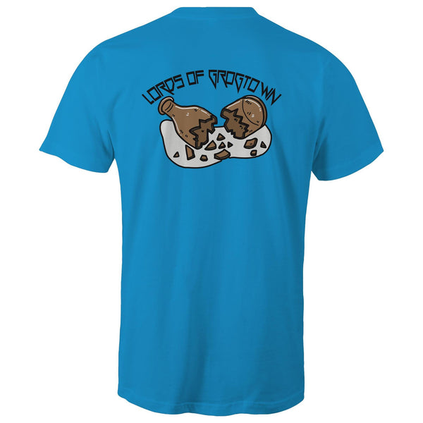Lords of Grogtown “Bottle” Black logo AS Colour Staple - Mens T-Shirt