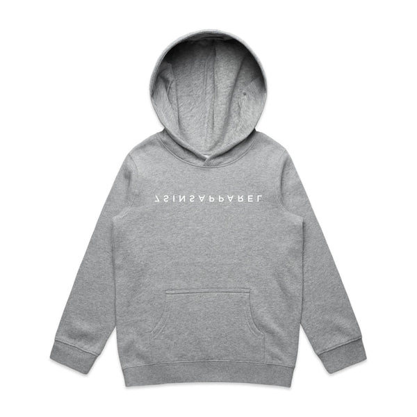 “Flipside” 2 White logo
 - Youth Supply Hood