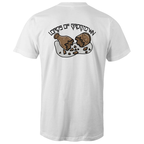 Lords of Grogtown “Bottle” Black logo AS Colour Staple - Mens T-Shirt