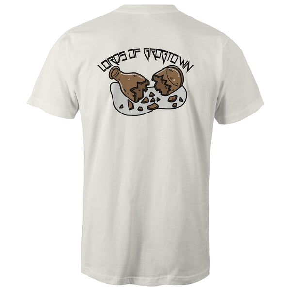 Lords of Grogtown “Bottle” Black logo AS Colour Staple - Mens T-Shirt