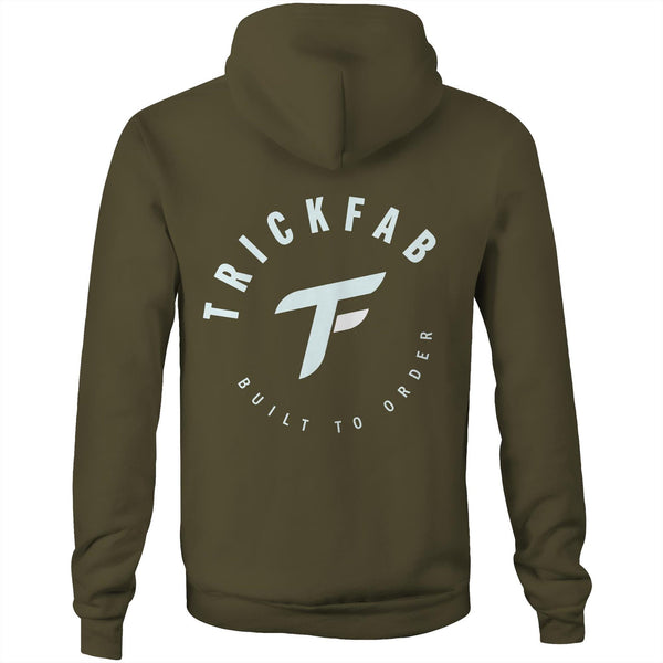 Men’s “Trickfab” AS Colour Stencil - Pocket Hoodie Sweatshirt