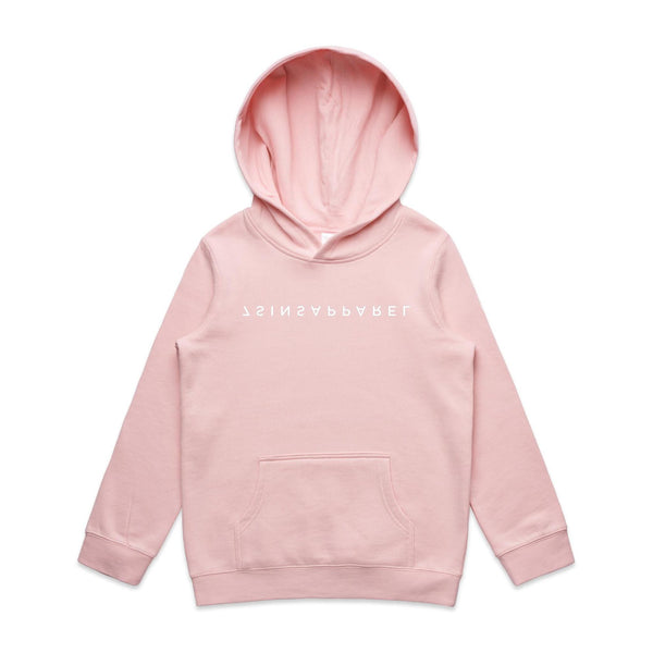 “Flipside” 2 White logo
 - Youth Supply Hood
