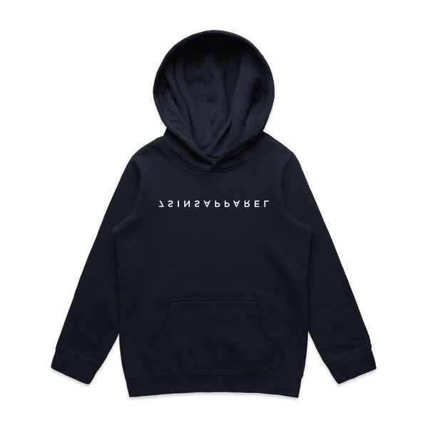 “Flipside” 2 White logo
 - Youth Supply Hood