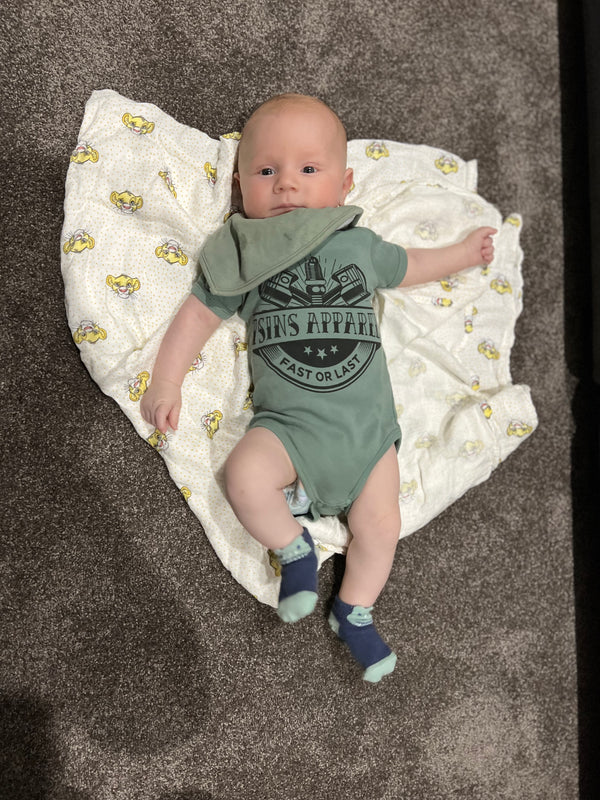 Infant “Fast or Last” One-piece