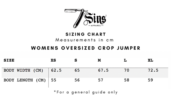 Women's "Wings" Crop Jumper