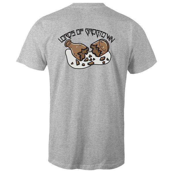 Lords of Grogtown “Bottle” Black logo AS Colour Staple - Mens T-Shirt