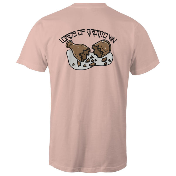 Lords of Grogtown “Bottle” Black logo AS Colour Staple - Mens T-Shirt