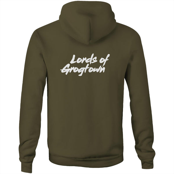 Lords of Grogtown “O-G” - AS Colour Stencil - Pocket Hoodie Sweatshirt