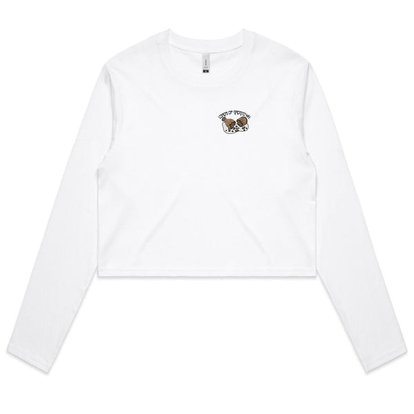 Lords of Grogtown “Bottle” AS Colour - Women's Long Sleeve Crop Tee