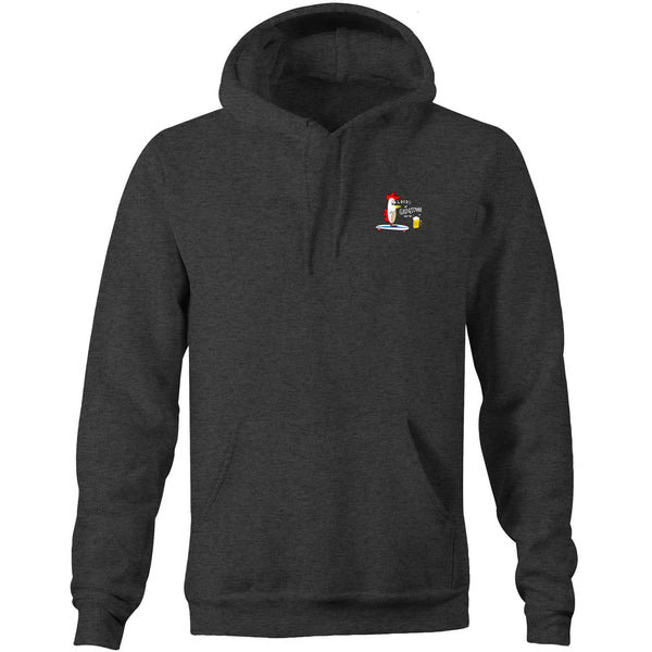 Lords of Grogtown “Skateboard” Colour logo AS Colour Stencil - Pocket Hoodie Sweatshirt