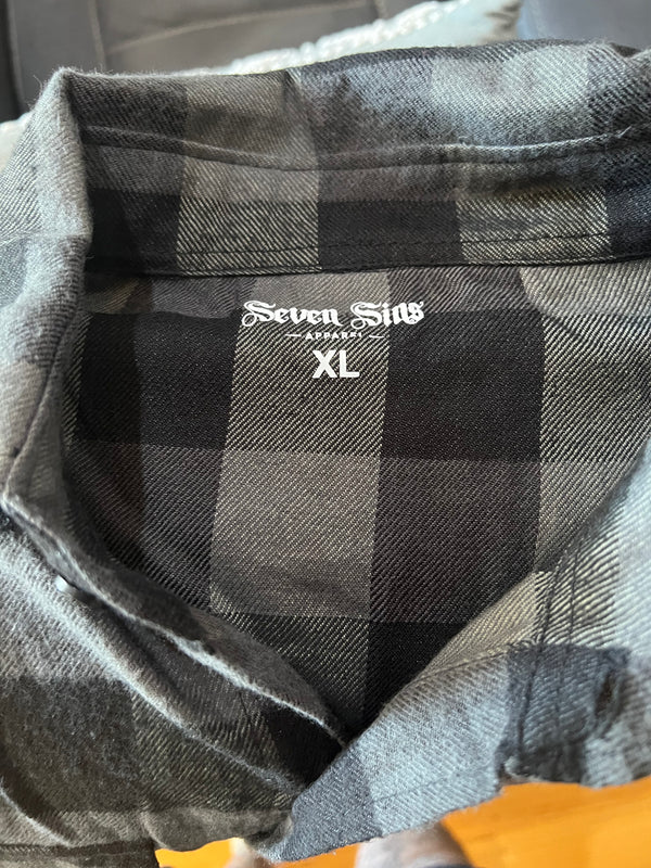 7Sins Checked Flanno/Flannie