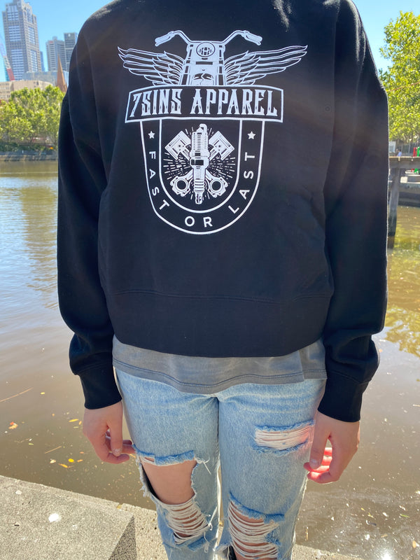 Women's "Wings" Crop Jumper