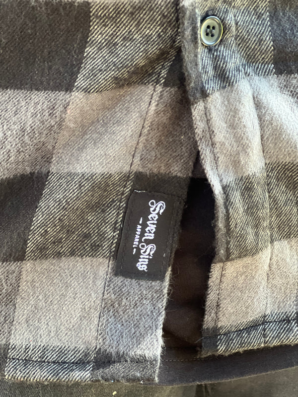 7Sins Checked Flanno/Flannie