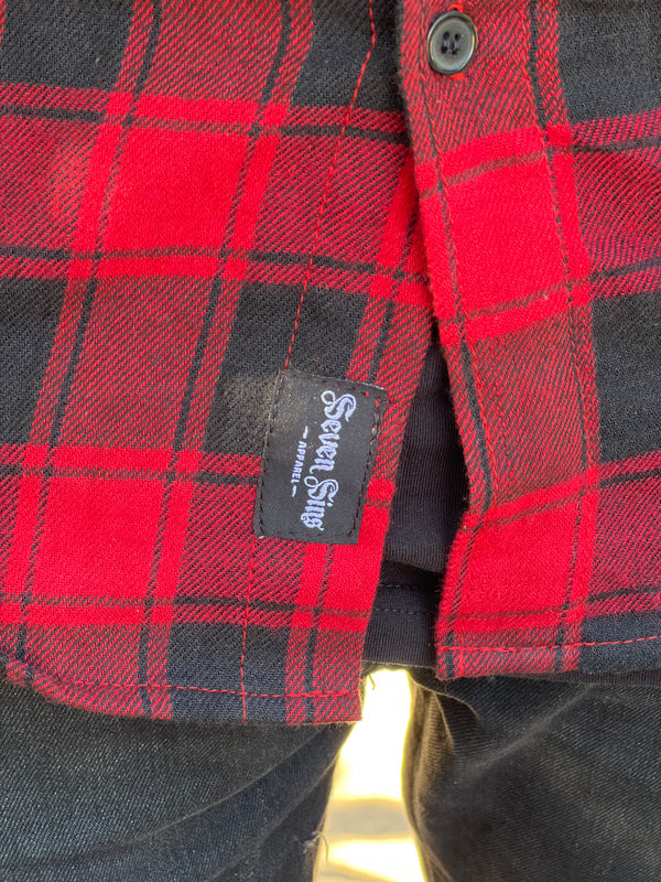 7Sins Checked Flanno/Flannie