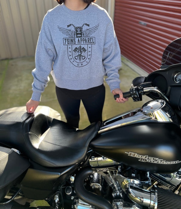 Women's "Wings" Crop Jumper