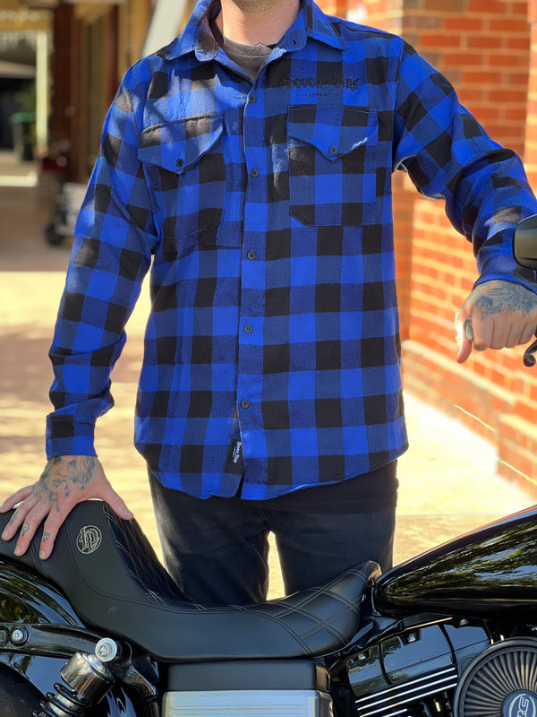 7Sins Checked Flanno/Flannie