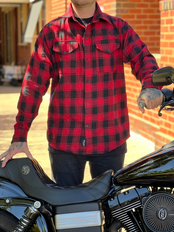7Sins Checked Flanno/Flannie