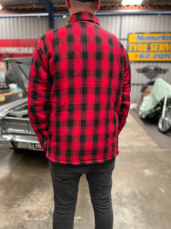 Mesh Lined Flannel
