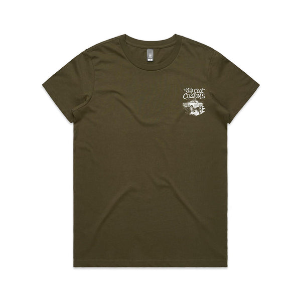 Women’s “Old Cool Customs” AS Colour Women's Maple Tee