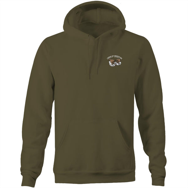 Lords of Grogtown “Bottle” AS Colour Stencil - Pocket Hoodie Sweatshirt