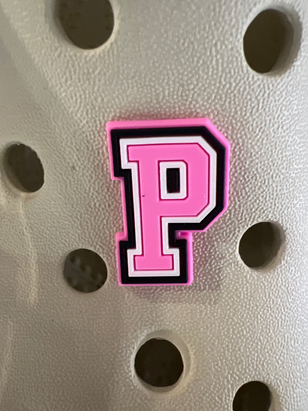 Letter/Number Croc Charms