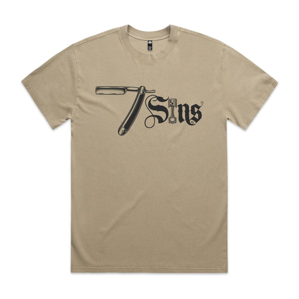 “Razor” Heavy Faded Tee