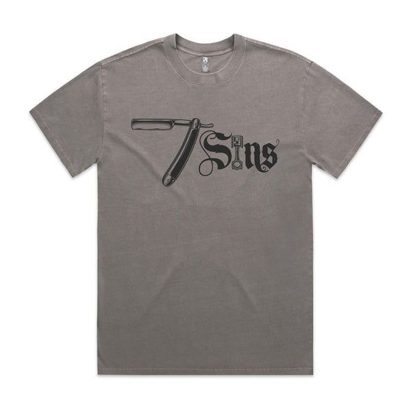 “Razor” Heavy Faded Tee