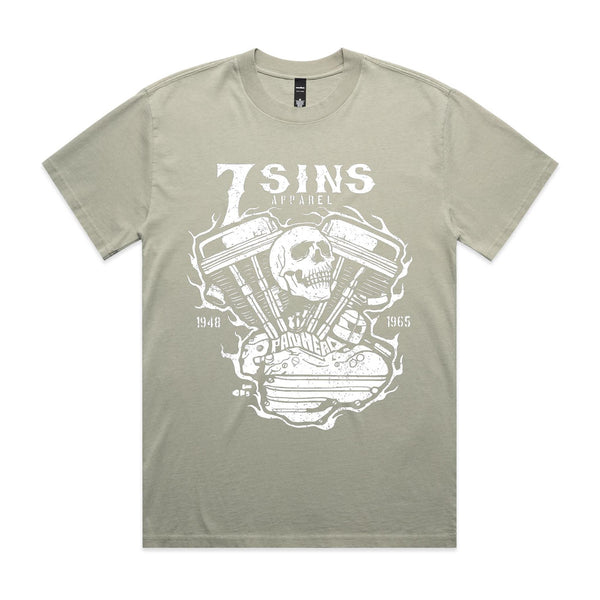 “Pan Head” Heavy Faded Tee