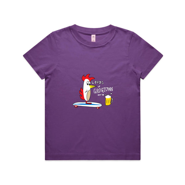 Youth - Lords of Grogtown 🍻 "Skateboard Colour" Tee