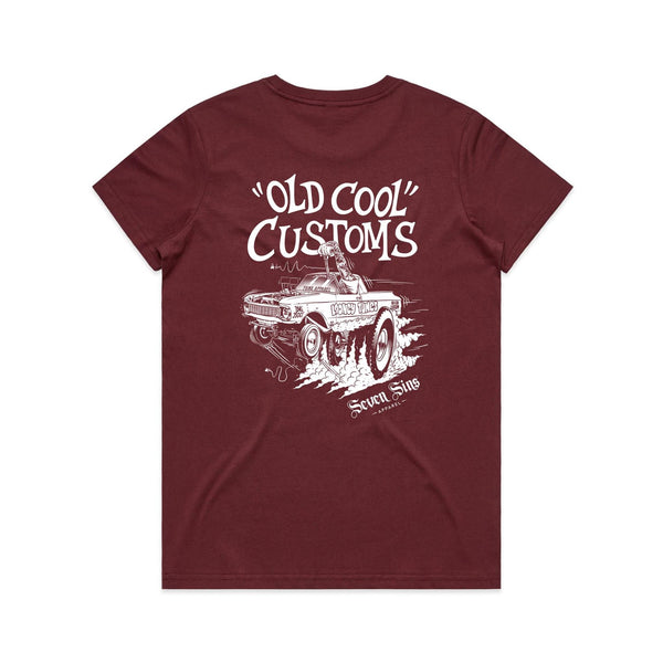 Women’s “Old Cool Customs” AS Colour Women's Maple Tee