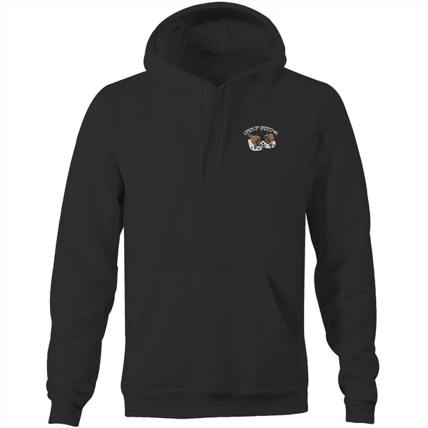 Lords of Grogtown “Bottle” AS Colour Stencil - Pocket Hoodie Sweatshirt