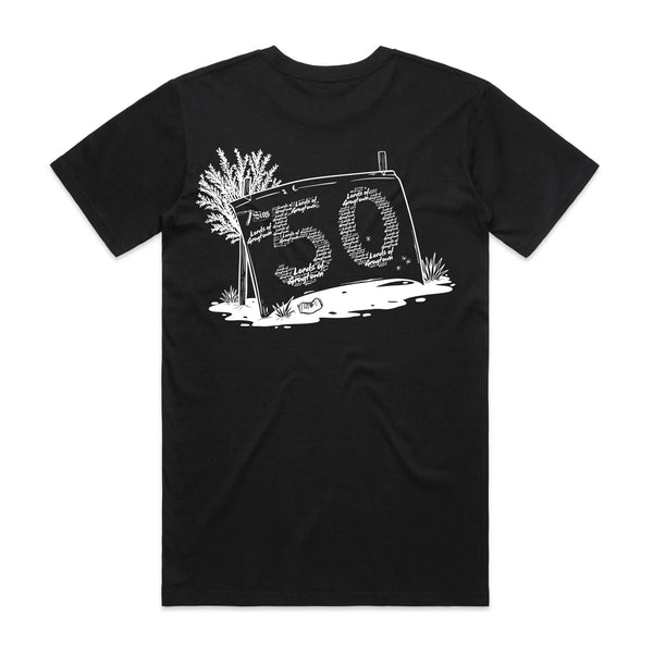Lords of Grogtown - “Fifty years of Finke” - AS Colour Staple Tee
