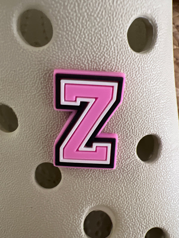 Letter/Number Croc Charms