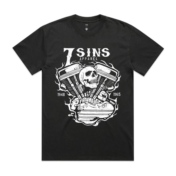 “Pan Head” Heavy Faded Tee