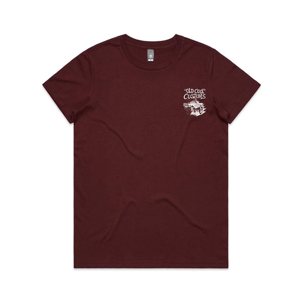 Women’s “Old Cool Customs” AS Colour Women's Maple Tee