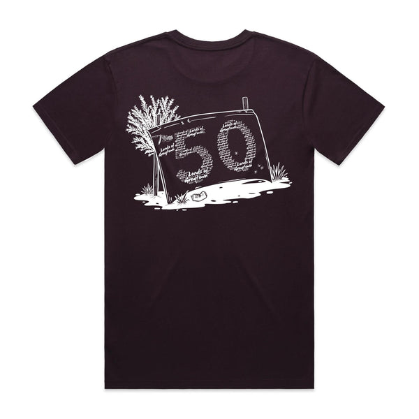 Lords of Grogtown - “Fifty years of Finke” - AS Colour Staple Tee