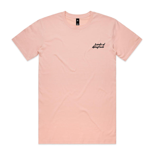 Lords of Grogtown - “Fifty years of Finke” - AS Colour Staple Tee - Black logo