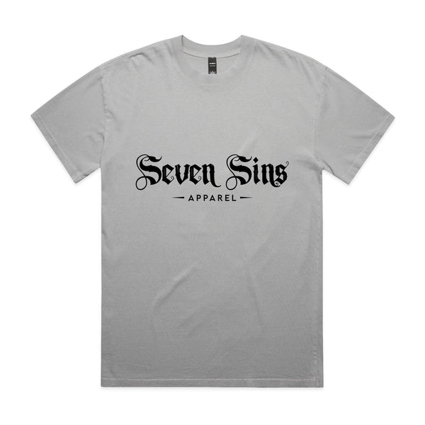 “Seven Sins” Heavy Faded Tee