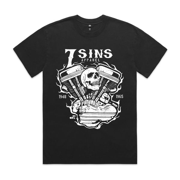 “Pan Head” Heavy Faded Tee
