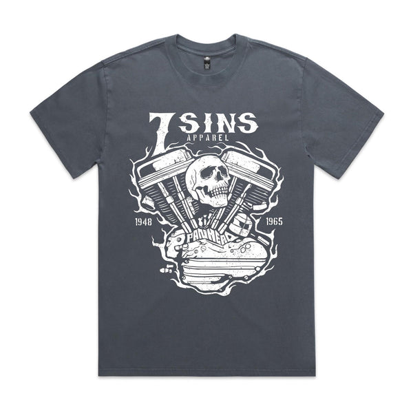 “Pan Head” Heavy Faded Tee