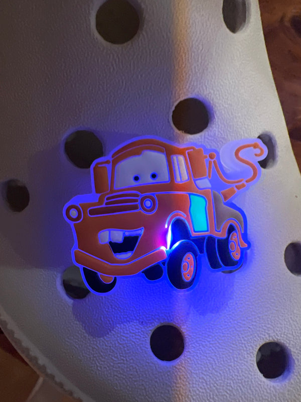 LED Croc Charms