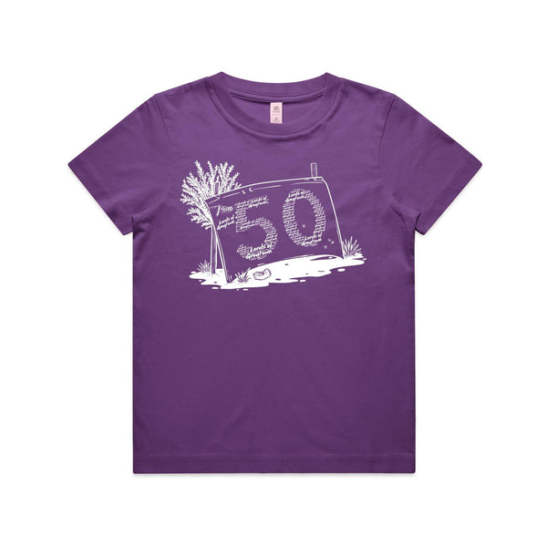 Lords of Grogtown - “Fifty years of Finke” - AS Colour - Youth Staple Tee