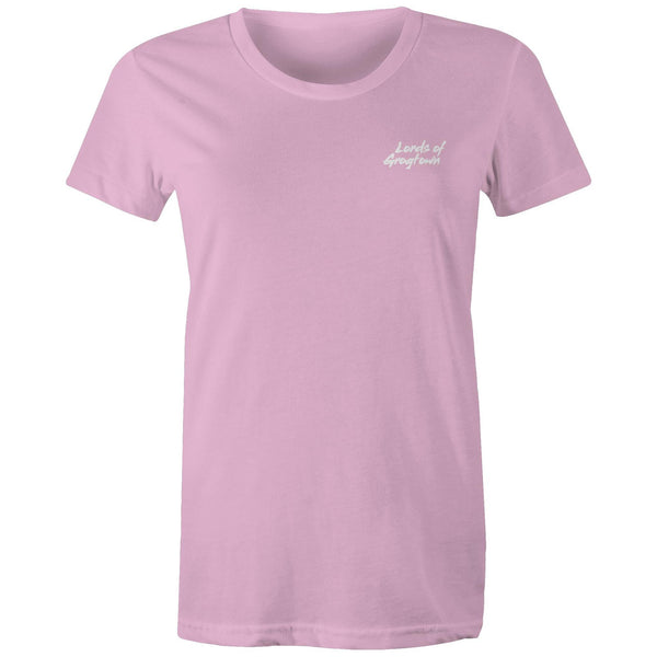 Lords of Grogtown - “Fifty years of Finke” - AS Colour - Women's Maple Tee