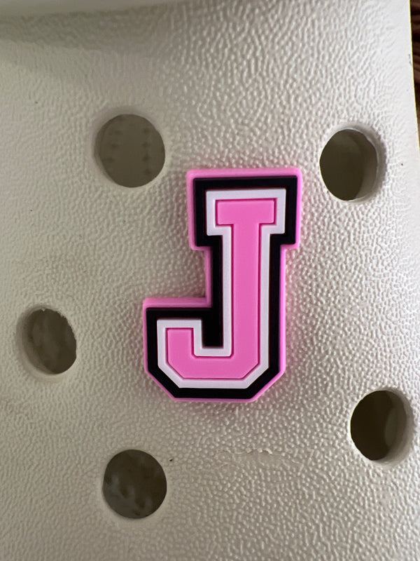Letter/Number Croc Charms