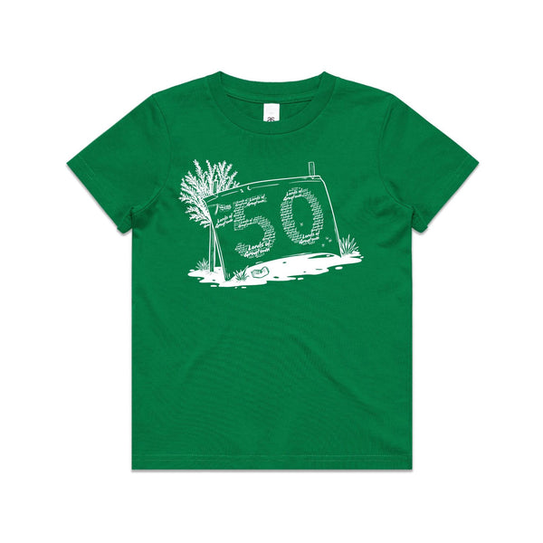 Lords of Grogtown - “Fifty years of Finke” - AS Colour - Youth Staple Tee